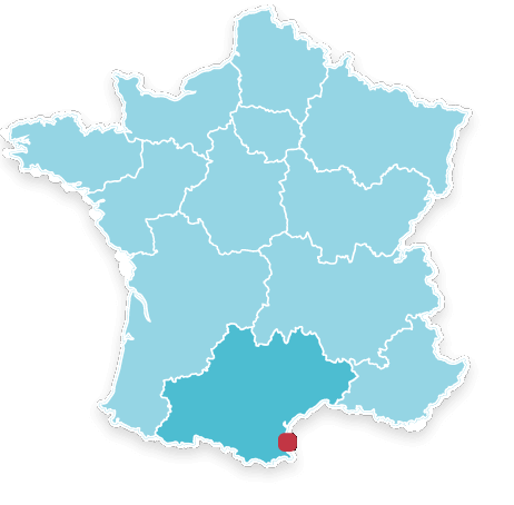 Pyrénées-Orientales en région Occitanie