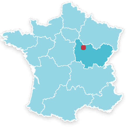 Yonne en région Bourgogne-Franche-Comté
